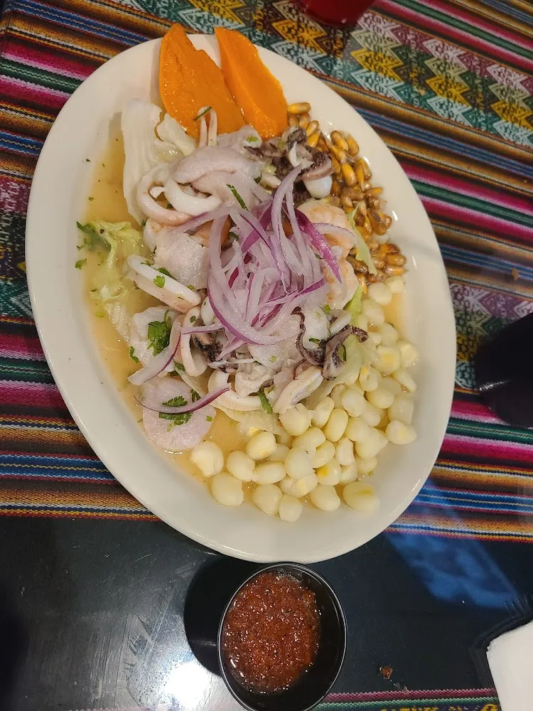 Peruvian Ceviche Mixto